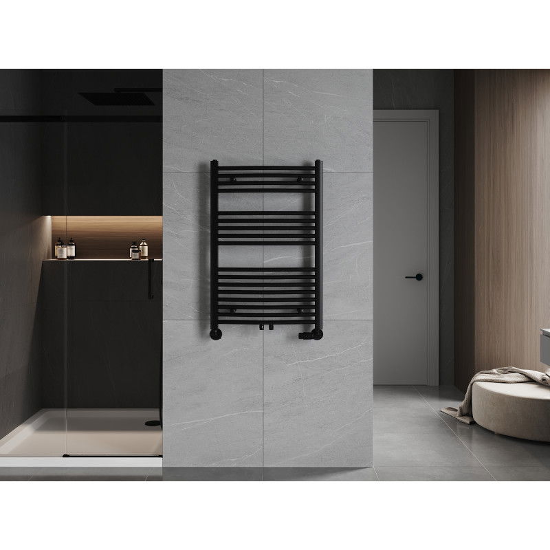 Mexen Ares koupelnový radiátor 900 x 600 mm, 433 W, černý - W102-0900-600-00-70