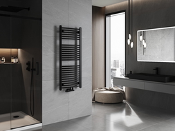 Mexen Ares koupelnový radiátor 1200 x 500 mm, 531 W, černý - W102-1200-500-00-70