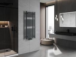 Mexen Ares koupelnový radiátor 1200 x 500 mm, 531 W, antracit - W102-1200-500-00-66