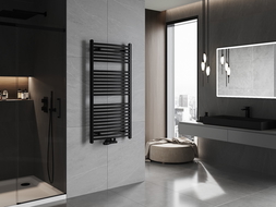 Mexen Ares koupelnový radiátor 1200 x 600 mm, 620 W, černý - W102-1200-600-00-70