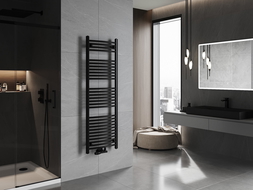 Mexen Ares radiátor koupelnový 1500 x 500 mm, 630 W, černý - W102-1500-500-00-70
