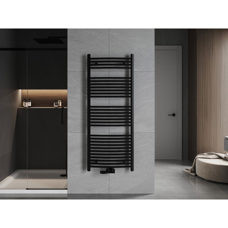 Mexen Ares koupelnový radiátor 1500 x 600 mm, 733 W, černý - W102-1500-600-00-70