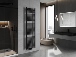 Mexen Ares koupelnový radiátor 1800 x 500 mm, 820 W, černý - W102-1800-500-00-70