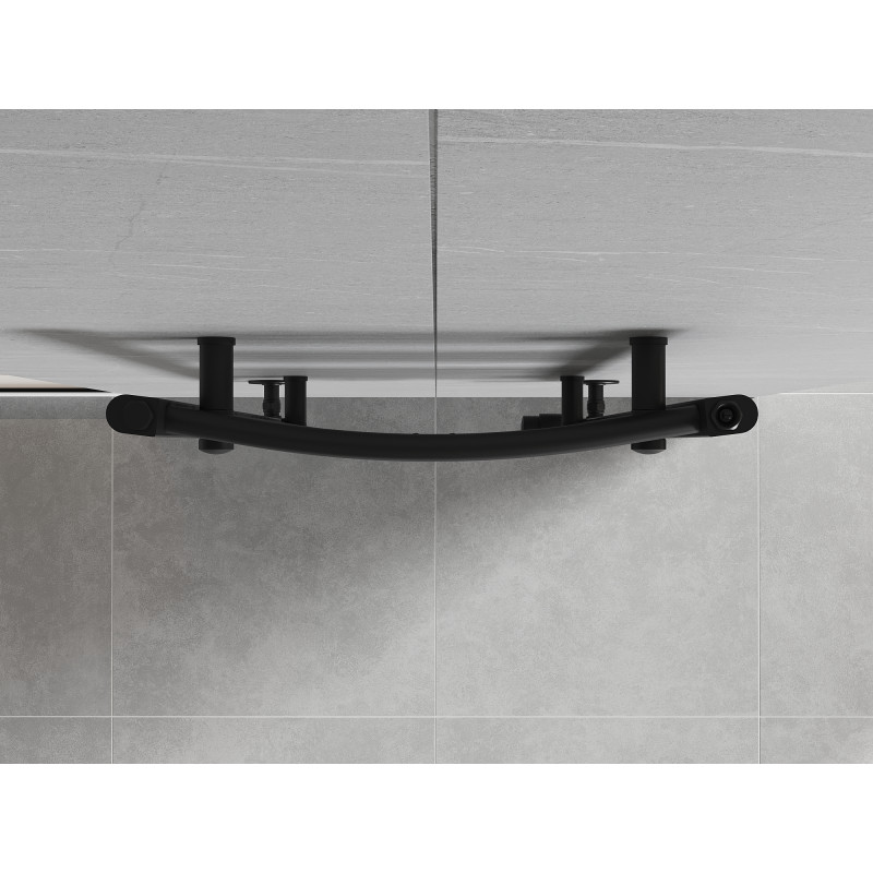 Mexen Ares koupelnový radiátor 1800 x 500 mm, 820 W, černý - W102-1800-500-00-70