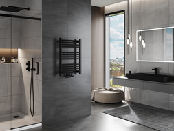 Mexen Mars koupelnový radiátor 700 x 500 mm, 284 W, černý - W110-0700-500-00-70