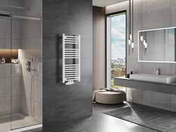 Mexen Mars koupelnový radiátor 900 x 400 mm, 309 W, bílý - W110-0900-400-00-20