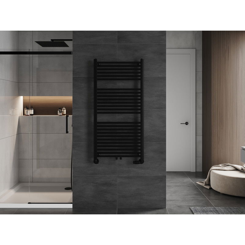 Mexen Mars koupelnový radiátor 1200 x 600 mm, 617 W, černý - W110-1200-600-00-70