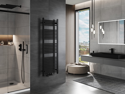 Mexen Mars koupelnový radiátor 1500 x 500 mm, 626 W, černý - W110-1500-500-00-70