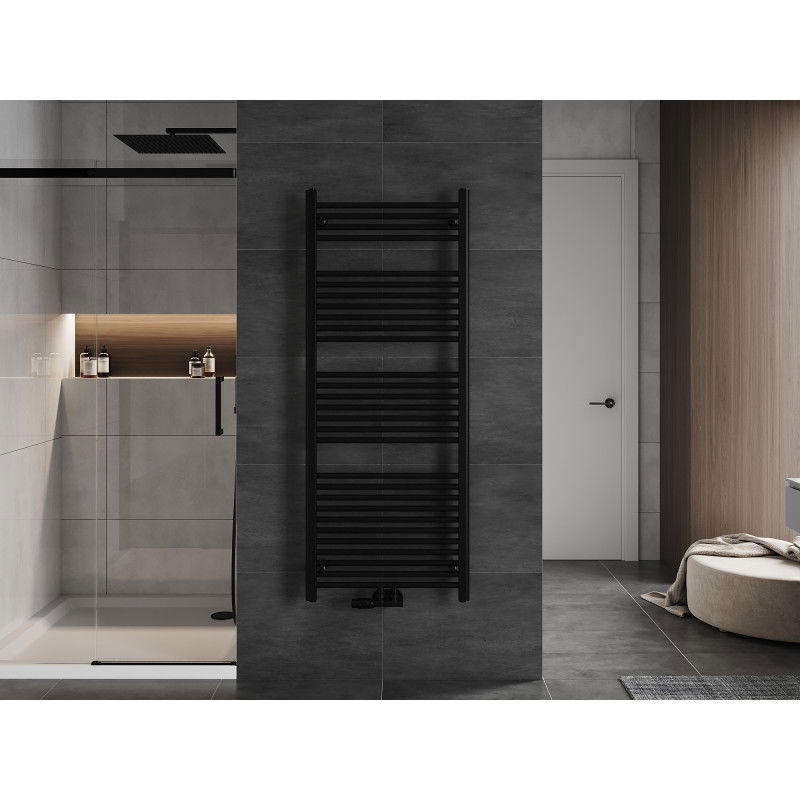 Mexen Mars koupelnový radiátor 1500 x 600 mm, 729 W, černý - W110-1500-600-00-70