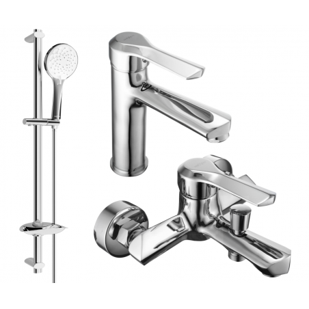 Mexen Sabre DB74 vanová sada, chrom - 72103DB74-00