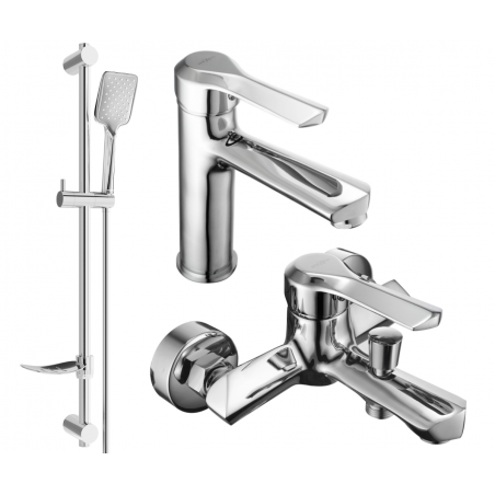 Mexen Sabre DF62 vanová sada, chrom - 72103DF62-00