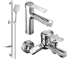 Mexen Sabre DF62 vanová sada, chrom - 72103DF62-00
