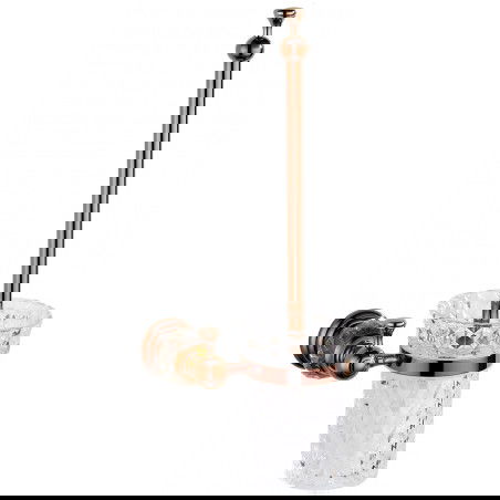 Mexen Estela WC kartáč, růžové zlato - 7011550-60