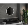 Mexen Gobi koupelnové zrcadlo s podsvícením, kulaté 70 cm, LED 6000K, antikondenzace - 9801-070-070-611-00