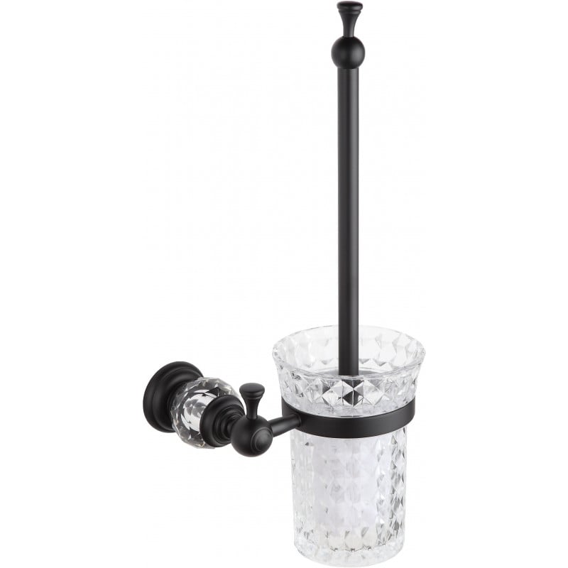 Mexen Estela toaletní kartáč, černý - 7011550-70