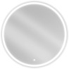Mexen Gobi koupelnové zrcadlo podsvícené, kulaté 90 cm, LED 6000K, protimlžící - 9801-090-090-611-00