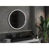 Mexen Gobi koupelnové zrcadlo podsvícené, kulaté 90 cm, LED 6000K, protimlžící - 9801-090-090-611-00