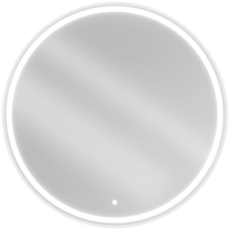 Mexen Gobi koupelnové zrcadlo s podsvícením, kulaté 100 cm, LED 6000K, protizamlžovací - 9801-100-100-611-00