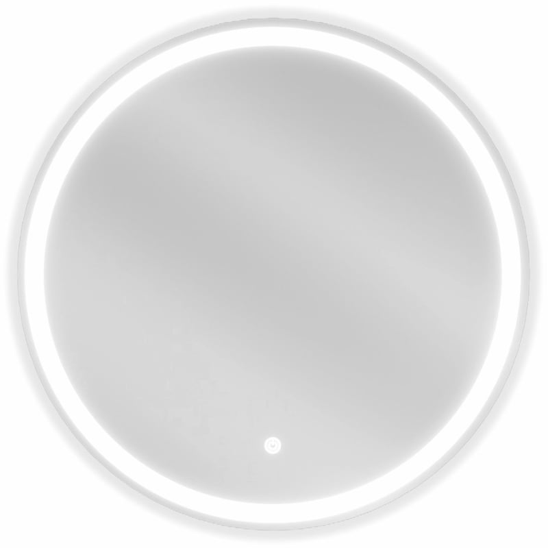 Mexen Gobi koupelnové zrcadlo osvětlené, kulaté 60 cm, LED 6000K, antizamlžovací - 9801-060-060-611-00