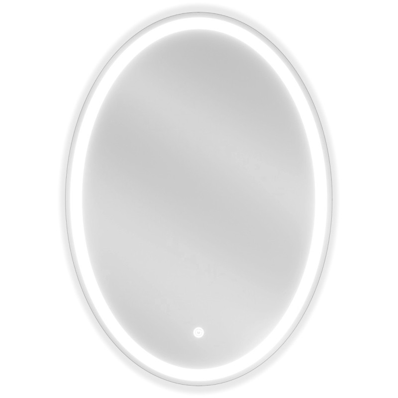 Mexen Elz osvětlené koupelnové zrcadlo 50 x 70 cm, LED 6000K, proti zamlžení - 9802-050-070-611-00