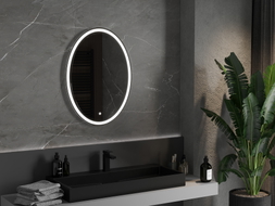 Mexen Elz koupelnové zrcadlo s osvětlením 60 x 80 cm, LED 6000K, proti zamlžení - 9802-060-080-611-00