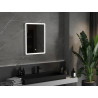 Mexen Navia koupelnové zrcadlo osvětlené 50 x 70 cm, LED 6000K, proti mlze - 9803-050-070-611-00