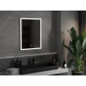 Mexen Navia podsvícené koupelnové zrcadlo 60 x 80 cm, LED 6000K, antifog - 9803-060-080-611-00