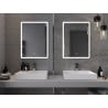 Mexen Navia podsvícené koupelnové zrcadlo 60 x 80 cm, LED 6000K, antifog - 9803-060-080-611-00