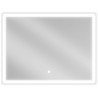 Mexen Navia osvětlené koupelnové zrcadlo 80 x 60 cm, LED 6000K, anti-trabka - 9803-080-060-611-00