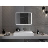 Mexen Navia osvětlené koupelnové zrcadlo 80 x 60 cm, LED 6000K, anti-trabka - 9803-080-060-611-00