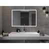 Mexen Navia zrcadlo do koupelny s podsvícením 120 x 80 cm, LED 6000K, antifog - 9803-120-080-611-00