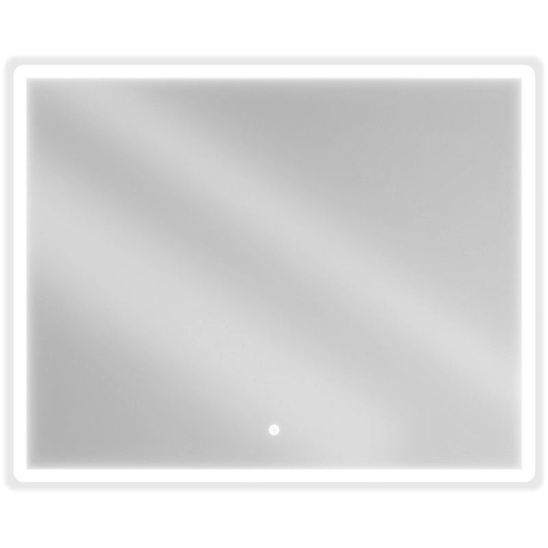 Mexen Navia zrcadlo do koupelny podsvícené 100 x 80 cm, LED 6000K, anti-mlhové - 9803-100-080-611-00