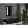 Mexen Remi koupelnové zrcadlo s podsvícením 60 x 80 cm, LED 6000K, anti-pára - 9804-060-080-611-00