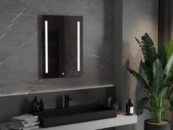 Mexen Remi koupelnové zrcadlo s podsvícením 60 x 80 cm, LED 6000K, anti-pára - 9804-060-080-611-00
