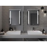 Mexen Remi koupelnové zrcadlo s podsvícením 60 x 80 cm, LED 6000K, anti-pára - 9804-060-080-611-00