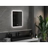 Mexen Sun podsvícené koupelnové zrcadlo 50 x 70 cm, LED 6000K, anti-para - 9807-050-070-611-00