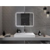 Mexen Sun koupelnové zrcadlo s podsvícením 80 x 60 cm, LED 6000K, anti-para - 9807-080-060-611-00