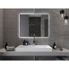 Mexen Sun podsvícené koupelnové zrcadlo 100 x 80 cm, LED 6000K, proti mlžení - 9807-100-080-611-00