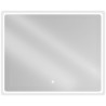 Mexen Sun osvětlené koupelnové zrcadlo 100 x 80 cm, LED 6000K, anti-pára - 9807-100-080-611-00