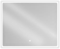 Mexen Sun osvětlené koupelnové zrcadlo 100 x 80 cm, LED 6000K, anti-pára - 9807-100-080-611-00