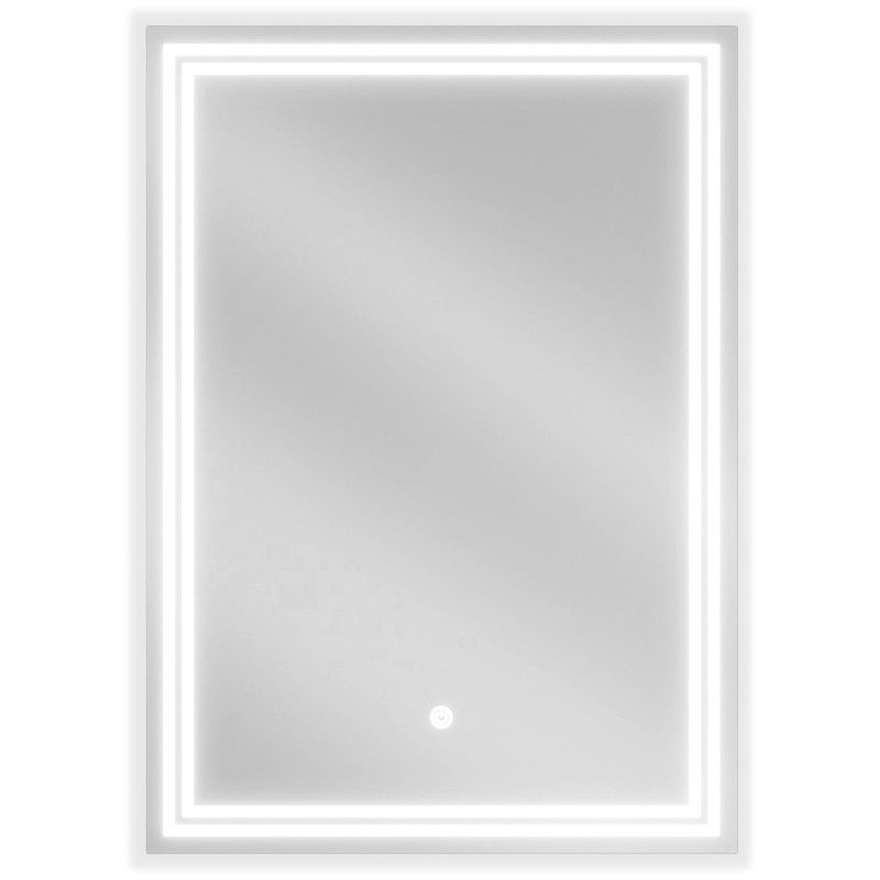 Mexen Taco koupelnové zrcadlo s podsvícením 50 x 70 cm, LED 6000K, proti zamlžení - 9805-050-070-611-00