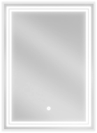 Mexen Taco podsvícené koupelnové zrcadlo 50 x 70 cm, LED 6000K, ventilátor - 9805-050-070-611-00