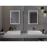 Mexen Taco koupelnové zrcadlo s podsvícením 50 x 70 cm, LED 6000K, proti zamlžení - 9805-050-070-611-00