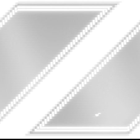 Mexen Taco osvětlené koupelnové zrcadlo 60 x 80 cm, LED 6000K, protimlhavé - 9805-060-080-611-00