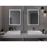 Mexen Taco osvětlené koupelnové zrcadlo 60 x 80 cm, LED 6000K, anti-pára - 9805-060-080-611-00