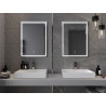Mexen Taco osvětlené koupelnové zrcadlo 60 x 80 cm, LED 6000K, antifog - 9805-060-080-611-00