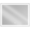 Mexen Taco zrcadlo do koupelny s podsvícením 100 x 80 cm, LED 6000K, proti zamlžování - 9805-100-080-611-00