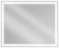 Mexen Taco koupelnové zrcadlo podsvícené 100 x 80 cm, LED 6000K, proti zamlžení - 9805-100-080-611-00