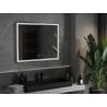 Mexen Taco osvětlené koupelnové zrcadlo 100 x 80 cm, LED 6000K, proti zamlžení - 9805-100-080-611-00
