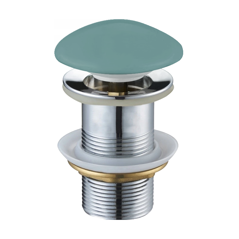 Mexen zátka klik-klak kulatá, světle zelená keramická mat - 79910-48